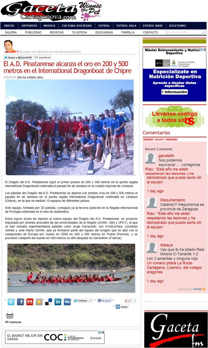 www.gacetacartagonova.com