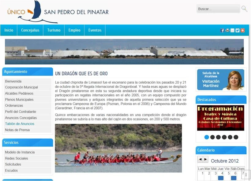 www.sanpedrodelpinatar.es 2