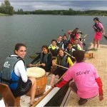 Equipo femenino de Dragon Boat Pinatar