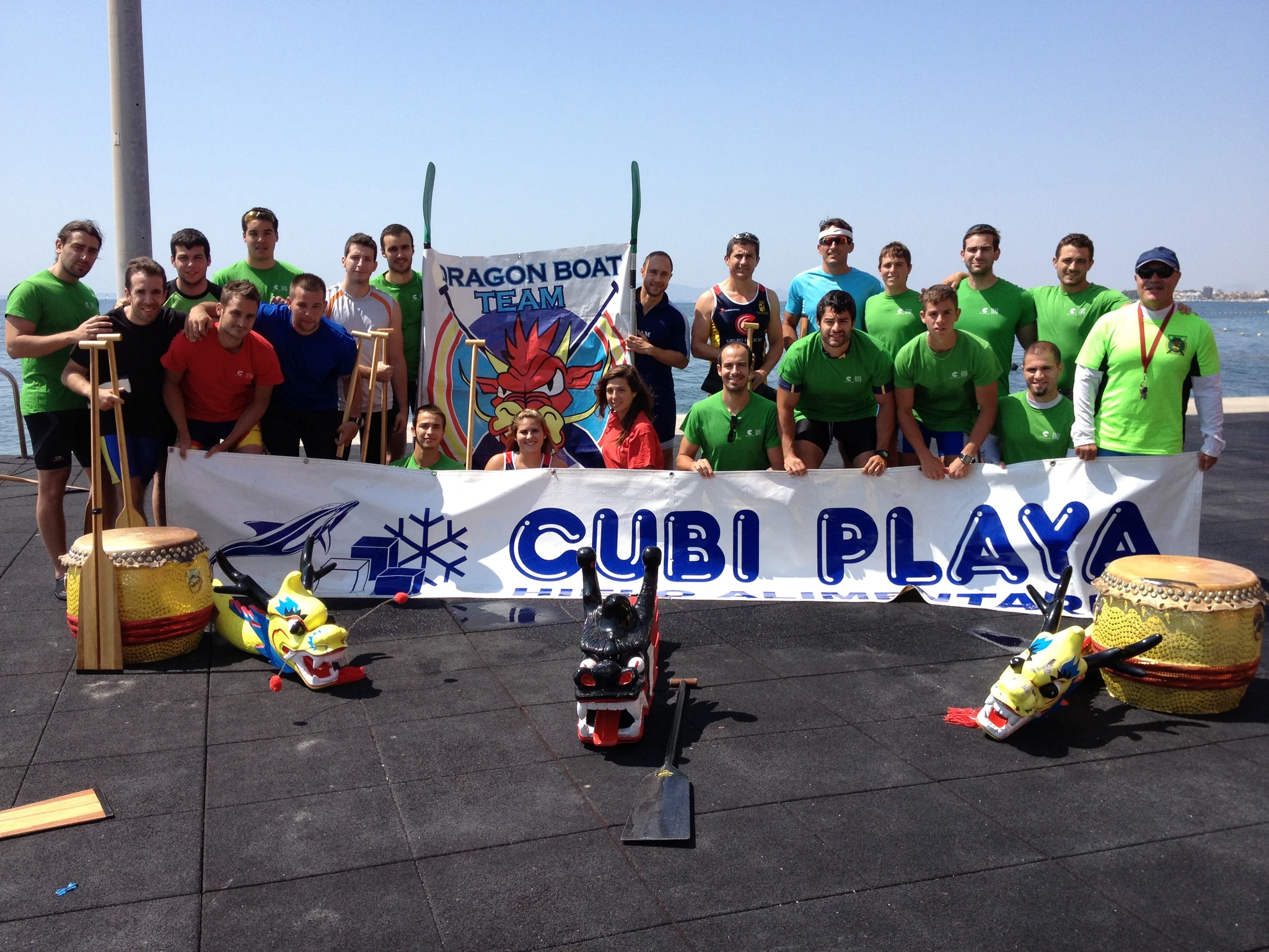 Dragon Boat Pinatar Team 2013