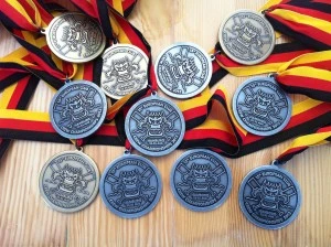 Medals DB12 MIXED - ECCC2013 Hamburg