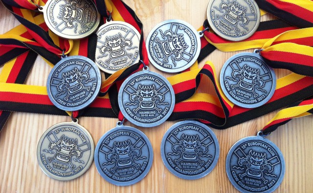 Medals DB12 MIXED - ECCC2013 Hamburg