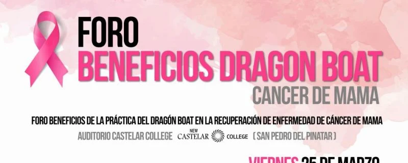 1° Foro Internacional Beneficios Dragonboat Cáncer De Mama