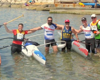 Pódium murciano en la II Copa de España kayak de Mar 2019
