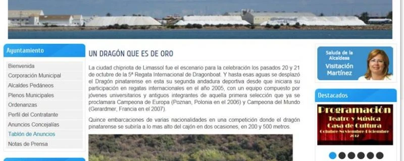 www.sanpedrodelpinatar.es 2